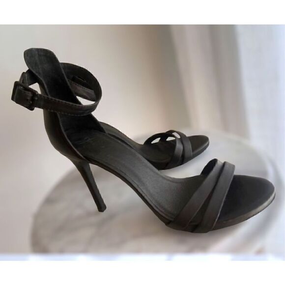 Anthropologie Joie Jena Nappa Leather Heel Sandal Size 39 US size 9 - Picture 13 of 14